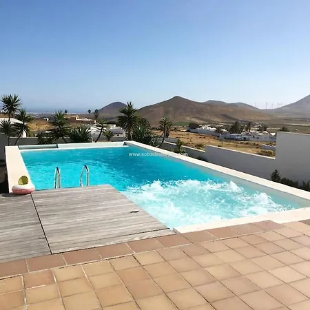 3 Bedrooms Villa With Sea View Private Pool And Jacuzzi At Nazaret *